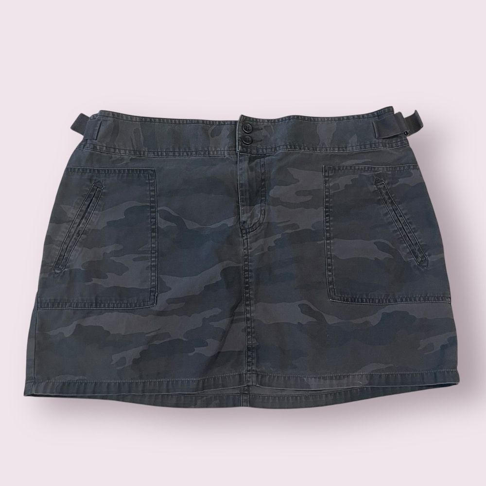 Camouflage Mini Skirt